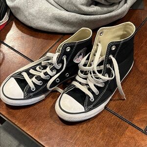 Converse Classic Black and White High-Tops